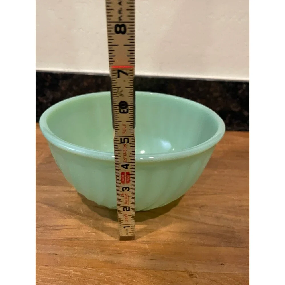 Vintage Fire-King Jadeite Mixing Bowl